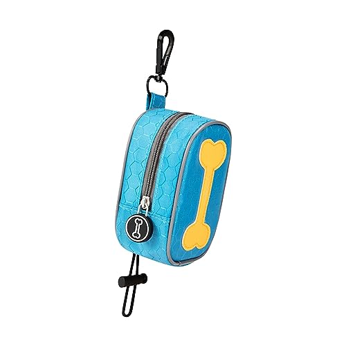 FashionCha Halter für Kotbeutel mit Karabiner, Beutelspender für Leine, Auffangbehälter für Hunde, Hellblau FashionCha Halter für Kotbeutel mit Karabiner, Beutelspender für Leine, Auffangbehälter für Hunde, Hellblau von FashionCha
