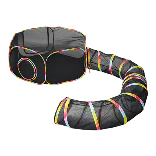 FashionCha Katzenzelt mit Tunnel Outdoor Rainbow Katzengehege für Hauskatzen Außenkatze FashionCha Katzenzelt mit Tunnel Outdoor Rainbow Katzengehege für Hauskatzen Außenkatze von FashionCha
