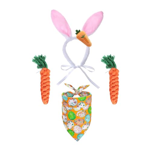 FashionCha Osterhundkostüm für Kleine Mittelgroße Hunde Waschbarer Atmungsaktives FashionCha Osterhundkostüm für Kleine Mittelgroße Hunde Waschbarer Atmungsaktives von FashionCha