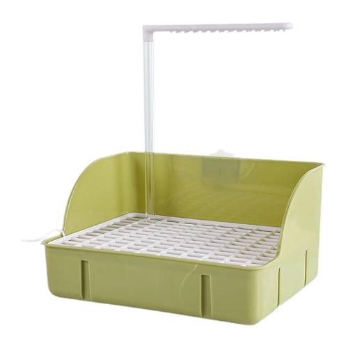 FashionCha Papageienbadewanne, Vogel Duschsystem für Käfigzubehör, GrÜn von FashionCha