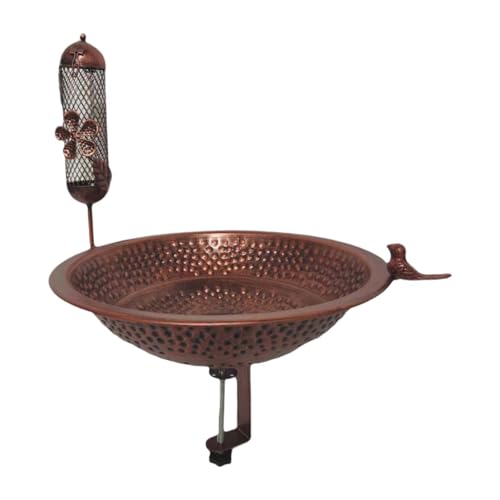 FashionCha Vogelbad für Den Außenbereich mit Futterstation Und Gartendekor, Style A FashionCha Vogelbad für Den Außenbereich mit Futterstation Und Gartendekor, Style A von FashionCha