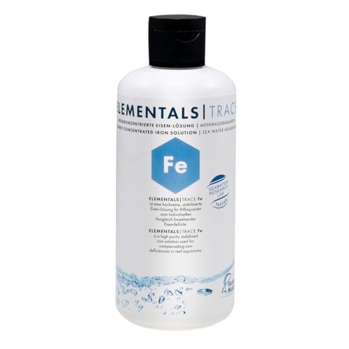 Fauna Marin Elementals Trace Fe 250ml Hochkonzentrierte Eisen-Lösung für Meerwasseraquarien von Fauna Marin