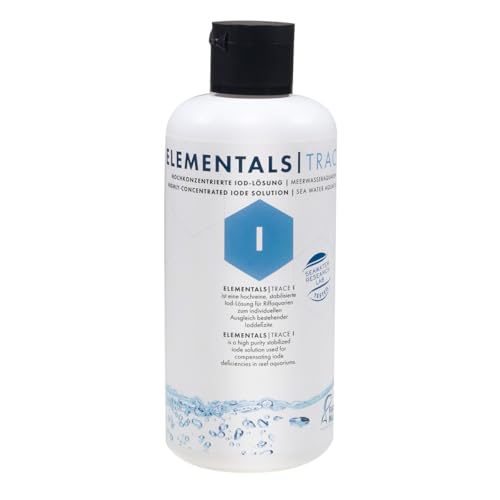 Fauna Marin Elementals Trace I 250ml Hochkonzentrierte Jod-Lösung für Meerwasseraquarien von Fauna Marin