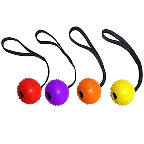 4 Stücke Wurfball Hund, Ball mit Seil, Ball für Hunde mit Seil, für Apportieren, Fangen, Werfen, Tauziehen,Naturgummiball Seil, Ball für Hunde 4 Stücke Wurfball Hund, Ball mit Seil, Ball für Hunde mit Seil, für Apportieren, Fangen, Werfen, Tauziehen,Naturgummiball Seil, Ball für Hunde von Fayemint