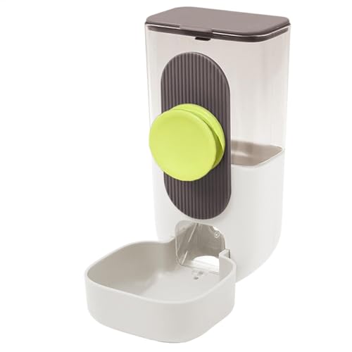 Caged Bird Feeder, Clear Automatic Food Dispenser, Multi Purpose Feeding Station, Spill Proof Parrot Feeder Cage Accessory for Cockatiels, Lovebirds, and Budgies von Fbinys
