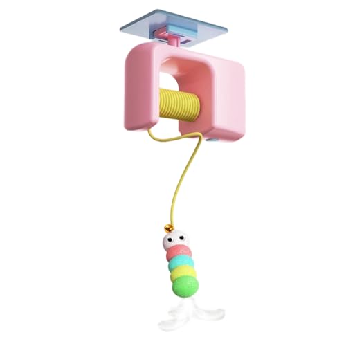 Cat Teaser Toy, Self Adhesive Ceiling Wand, Interactive Pet Training Accessory to Chasing Play, Exercise Tool for Balcony, Backyard, Indoor Living Room, Outdoor Fun, Birthday Surprise, 12x9x5cm Cat Teaser Toy, Self Adhesive Ceiling Wand, Interactive Pet Training Accessory to Chasing Play, Exercise Tool for Balcony, Backyard, Indoor Living Room, Outdoor Fun, Birthday Surprise, 12x9x5cm von Fbinys