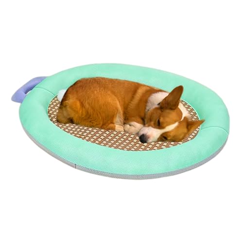 Cooling Mats, Chew-Proof Soft Fabrics Pet Pad, Portable Cooling Bed for Cats and Puppies Indoor Travel Relaxation Use in Crates Home Kennels Floor, Fabric Material Cooling Mats, Chew-Proof Soft Fabrics Pet Pad, Portable Cooling Bed for Cats and Puppies Indoor Travel Relaxation Use in Crates Home Kennels Floor, Fabric Material von Fbinys