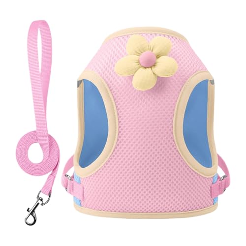 Dog Vest Harness, Reflective Cat Harness, Breathable Mesh Design, Cartoon Style Straps, Ideal for Walking, Outdoor Travel, Training, Nighttime, and Camping, Multicolor Dog Vest Harness, Reflective Cat Harness, Breathable Mesh Design, Cartoon Style Straps, Ideal for Walking, Outdoor Travel, Training, Nighttime, and Camping, Multicolor von Fbinys