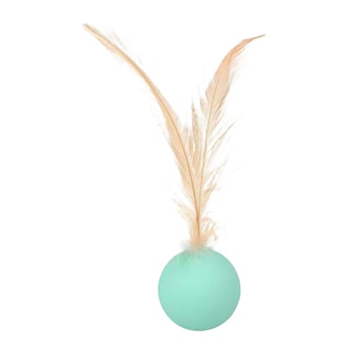 Fbinys Cat Ball Toy, Entertainment Toy, Sensory Stimulation Ball with Feather, Interactive Indoor Outdoor Play, Made to Last Hunting Exercise Training, Boredom Relief Fbinys Cat Ball Toy, Entertainment Toy, Sensory Stimulation Ball with Feather, Interactive Indoor Outdoor Play, Made to Last Hunting Exercise Training, Boredom Relief von Fbinys