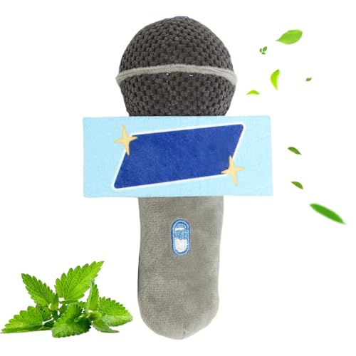 Fbinys Cat Chew Toy Microphone Catnip Plush, Interactive Rope with Sound Bells Chewing, Tugging, Tossing, Ideal for Travel, Apartment Play, Indoor Training, Home Entertainment, and Outdoor Boredom Fbinys Cat Chew Toy Microphone Catnip Plush, Interactive Rope with Sound Bells Chewing, Tugging, Tossing, Ideal for Travel, Apartment Play, Indoor Training, Home Entertainment, and Outdoor Boredom von Fbinys
