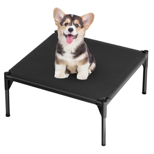 Fbinys Elevated Dog Bed, Waterproof Raised Pet Cot, Washable Breathable Sleeping with Sturdy Metal Frame for Medium Large Dogs, Indoor Comfort, Outdoor Resting Solution Fbinys Elevated Dog Bed, Waterproof Raised Pet Cot, Washable Breathable Sleeping with Sturdy Metal Frame for Medium Large Dogs, Indoor Comfort, Outdoor Resting Solution von Fbinys