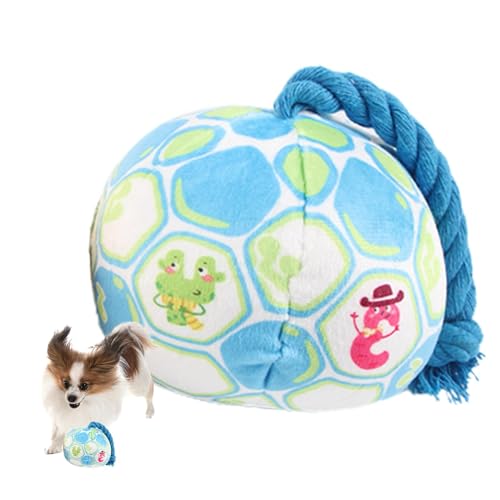Fbinys Hundebälle, weiches Hundespielzeug, Outdoor-Hundespielzeug, Baumwollseil, große Hunde, kichernder Ball, sanftes Kauspielzeug, bunte Hundebälle für den Innenbereich Fbinys Hundebälle, weiches Hundespielzeug, Outdoor-Hundespielzeug, Baumwollseil, große Hunde, kichernder Ball, sanftes Kauspielzeug, bunte Hundebälle für den Innenbereich von Fbinys