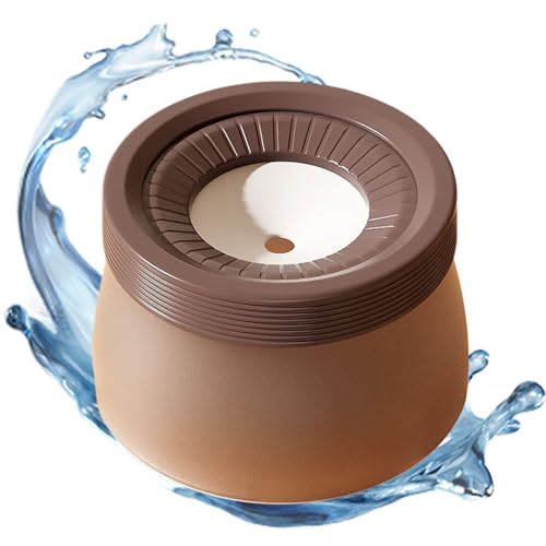Fbinys Langsamer Trinknapf Für Hunde,1200ml Spritzwasserfeste Hundeschale Für Welpen - Großes Fassungsvermögen Schwimmender Trinknapf Für Kleine Mittelgroße Große Hunde von Fbinys