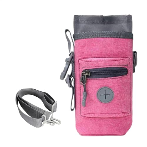 Fbinys Puppy Training Bag, Large Capacity Dog Snack Container with Built-In Poop Bag Dispenser, Pet Treat Pouch Adjustable Strap for Walking, Training, and Outdoor Travel von Fbinys