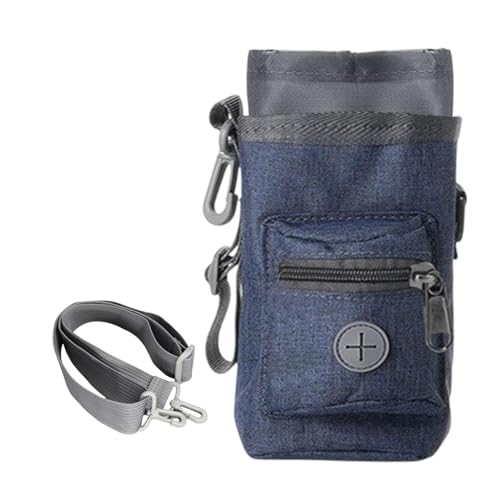 Fbinys Puppy Training Bag, Large Capacity Dog Snack Container with Built-In Poop Bag Dispenser, Pet Treat Pouch Adjustable Strap for Walking, Training, and Outdoor Travel von Fbinys