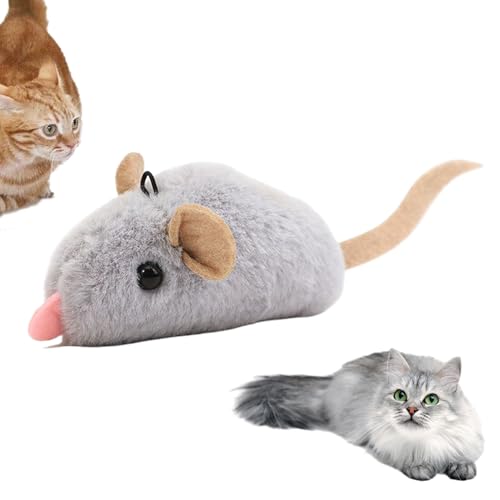 Fbinys Stimulating Cat Toys, Touch-Activated Squeaky Mice, Kitten Game Toy, Interactive Chew Training, Exercise Enrichment Toys for Hunting Play and Boredom Comfort, 4.33x1.57x2.17 inches Fbinys Stimulating Cat Toys, Touch-Activated Squeaky Mice, Kitten Game Toy, Interactive Chew Training, Exercise Enrichment Toys for Hunting Play and Boredom Comfort, 4.33x1.57x2.17 inches von Fbinys