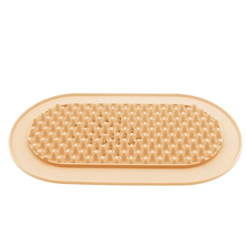 Hund Leckpad, Anti-Ersticken Welpen Fütterungstablett Silikon Slow Feeding Tray Anti-Tip Hundenapf Slow Feeder Hundenäpfe Hund Anreicherung Spielzeug Welpen Leckpad zum Baden Silikon Leckschale für von Fbinys