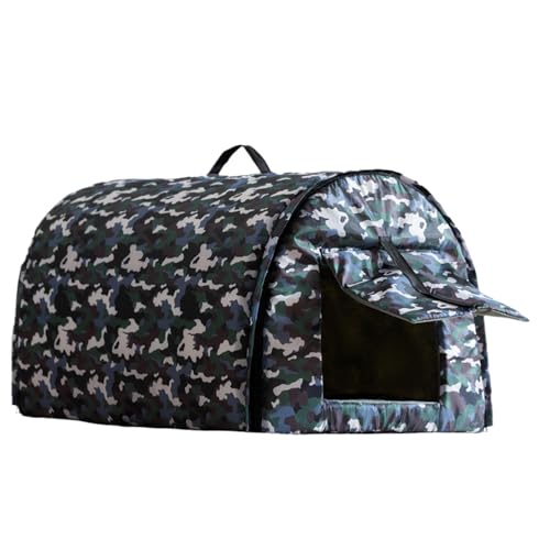 Isoliertes Katzenhaus, kompakter Katzenschutz für den Außenbereich, stabiler Schutz bei kaltem Wetter, wasserdichtes kleines Haustierhaus, 210D wasserdichtes Oxford-Tuch, 40 x 35 x 35 cm, geeignet für Isoliertes Katzenhaus, kompakter Katzenschutz für den Außenbereich, stabiler Schutz bei kaltem Wetter, wasserdichtes kleines Haustierhaus, 210D wasserdichtes Oxford-Tuch, 40 x 35 x 35 cm, geeignet für von Fbinys