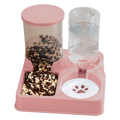 Katzenfutterstation, 2 in 1 Haustier Wasserspender, Automatischer Tierfutterspender Katzen- und Hundefutterspender, Haustierfutter und Wassernapf, Programmierbarer Haustier-Futterspender, Katzenfutterstation, 2 in 1 Haustier Wasserspender, Automatischer Tierfutterspender Katzen- und Hundefutterspender, Haustierfutter und Wassernapf, Programmierbarer Haustier-Futterspender, von Fbinys