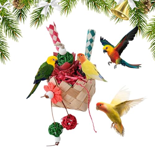 Parrot Chewing Toy, Colorful Bird Toys, Bird Cage Teething Toy, Medium Parrot Toys, Parakeet Cage Accessories, Cockatiel Toys, Budgie Cage Toy, 14x8x8cm/5.51x3.15x3.15 inches for Lovebirds Parrot Chewing Toy, Colorful Bird Toys, Bird Cage Teething Toy, Medium Parrot Toys, Parakeet Cage Accessories, Cockatiel Toys, Budgie Cage Toy, 14x8x8cm/5.51x3.15x3.15 inches for Lovebirds von Fbinys
