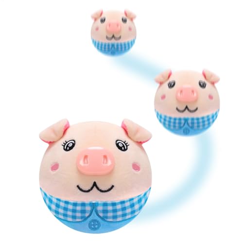 Pet Toys Dogs, Toys for Dogs, Active Moving Pet Plush Toy, Bouncing Ball Talking Pet Plush, Plush Buddy Pet Toy with Sound, 15 X13x14cm Talking Pet Plush Toy for Indoor and Outdoor, Halls & Parks Pet Toys Dogs, Toys for Dogs, Active Moving Pet Plush Toy, Bouncing Ball Talking Pet Plush, Plush Buddy Pet Toy with Sound, 15 X13x14cm Talking Pet Plush Toy for Indoor and Outdoor, Halls & Parks von Fbinys