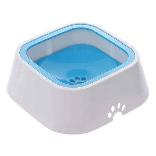 Water Bowl, Dog Water Bowl, Dog Water Dish, Spill Proof Design, Compact, Easy to Clean, Hygienic, Floating Water Feeder Dog Drinking Dish for Home Pet Shops, 24.5x8.6cm/9.65x3.39 Inches, Gray, Blue Water Bowl, Dog Water Bowl, Dog Water Dish, Spill Proof Design, Compact, Easy to Clean, Hygienic, Floating Water Feeder Dog Drinking Dish for Home Pet Shops, 24.5x8.6cm/9.65x3.39 Inches, Gray, Blue von Fbinys