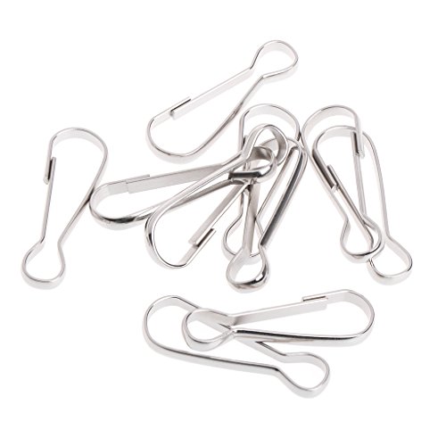 Fcnjsao 10 Stücke Vogel Spielzeug Haken Edelstahl Papagei Spielzeug Teile Anti Stecker Für Hängende Schaukel Nest Obst Feeder Fcnjsao 10 Stücke Vogel Spielzeug Haken Edelstahl Papagei Spielzeug Teile Anti Stecker Für Hängende Schaukel Nest Obst Feeder von Fcnjsao