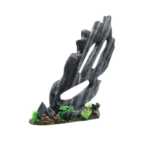 Fcnjsao Aquarien Landschaft Bergfischtanks Landschaftsgestaltung Für Garnelenzüchtungslandschaft Ornamente Großes Handwerk von Fcnjsao