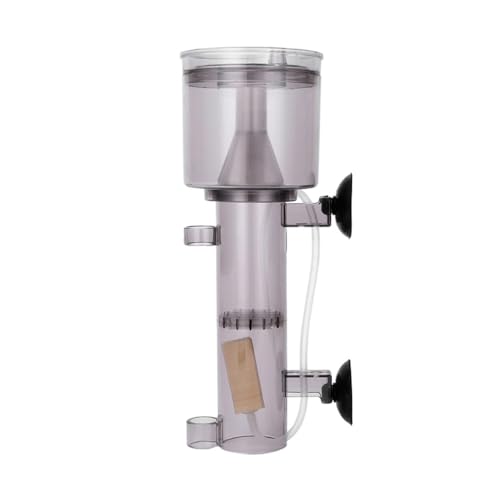 Fcnjsao Aquarium Ölfilm Skimmer mit Ausströmstein Effizientes Filterzubehör Fischtanks Skimmer Proteinentferner von Fcnjsao
