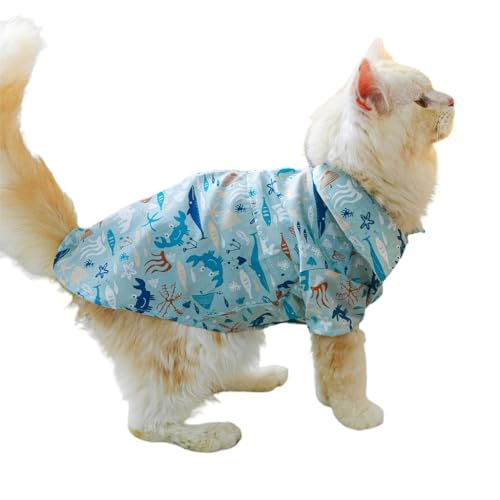 Fcnjsao Hundeshirt Strandbluse Mit Meeresmotiv Für Mittelgroße Und Große Hunde Weiche Kleidung Blauer Pullover Frühlings Welpenpyjama Fcnjsao Hundeshirt Strandbluse Mit Meeresmotiv Für Mittelgroße Und Große Hunde Weiche Kleidung Blauer Pullover Frühlings Welpenpyjama von Fcnjsao