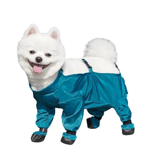 Hund wasserdichte Leggings Schuhe Hosenträger Stiefel Verstellbare Haustier Regen Hosenträger Stiefel Regenbekleidung Spaziergänge Und Ausflüge von Fcnjsao