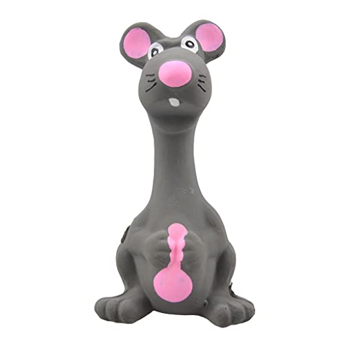 Interaktives Spielzeug für kleine Hunde, mit lustigem Maus-Gummiklang, für drinnen und draußen, Geburtstagsspielzeug, Geschenke für Welpen, Kauspielzeug von Fcnjsao