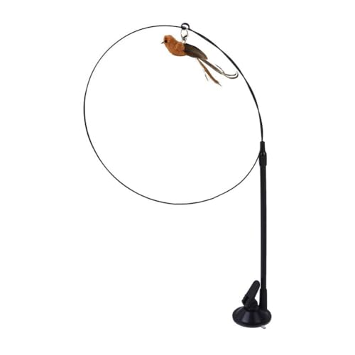 Fcuajdkq F Katzenspielzeug, Simulationsvogel, Interaktiver Sauger, Federvogel mit Katzenstab, Spielzeug, Langlebig, Einfach zu Bedienen Fcuajdkq F Katzenspielzeug, Simulationsvogel, Interaktiver Sauger, Federvogel mit Katzenstab, Spielzeug, Langlebig, Einfach zu Bedienen von Fcuajdkq