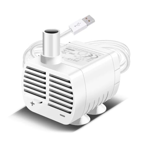 Fcuajdkq USB-Wasserpumpe, leise, bürstenlose Wasserpumpe für Haustiere, Steinbrunnen, Aquarium, A Fcuajdkq USB-Wasserpumpe, leise, bürstenlose Wasserpumpe für Haustiere, Steinbrunnen, Aquarium, A von Fcuajdkq