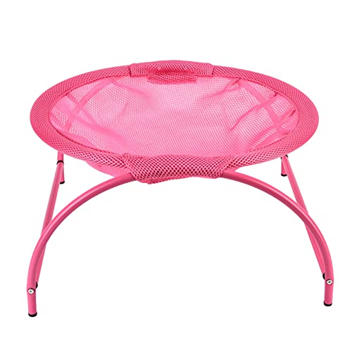Atyhao Katze Hängematte Haustier Sommer Haus Atmungsaktive Bett Tuch Tasche Wärmeableitung für Katze Katze Nest Shaker Wiege Stuhl Hängematten (Rosa) von Fdit
