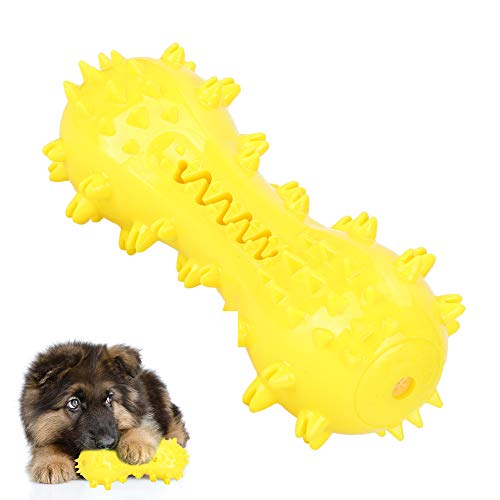 Fdit Hundekauspielzeug Langlebiges Kauspielzeug Hundezahnbürste Kauspielzeug mit Naturkautschuk für Aggressive Kauzähne Zahnreinigung Große mittelgroße Hunde von Fdit