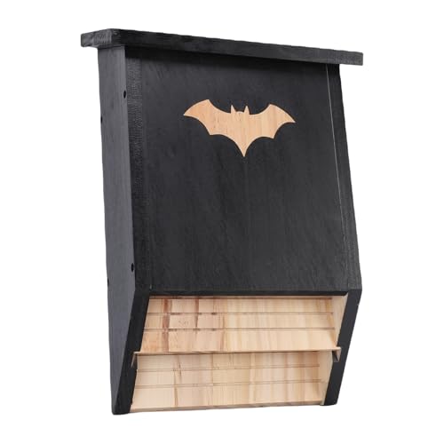 Fdit Doppelte Hölzerne Holzfledermaus für Outdoor. Es Erreicht Bis zu 75 Fledermäuse, die für Naturliebhaber Fdit Doppelte Hölzerne Holzfledermaus für Outdoor. Es Erreicht Bis zu 75 Fledermäuse, die für Naturliebhaber von Fdit