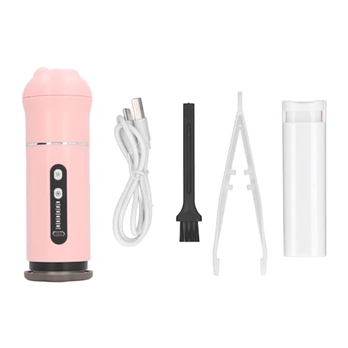 Fdit Lint Shaver Fabric -Rasierer, Wiederaufladbarer Pullover Defuzzer Nachhaltiges Handheld -Design mit Bequemen Bügeltätigkeitsentfernungsvorgängen für das Reisen (PINK) von Fdit
