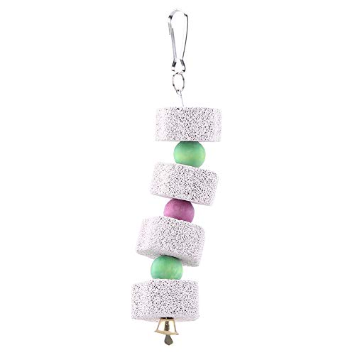 Fdit Papagei Vogel Zähne Schleifen Stein Mund Molarkäfig Hamster Chinchilla Hängen String Kauen Spielzeug Mineral Light Grey Fdit Papagei Vogel Zähne Schleifen Stein Mund Molarkäfig Hamster Chinchilla Hängen String Kauen Spielzeug Mineral Light Grey von Fdit