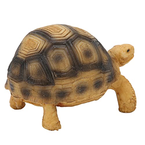 Fdit Schildkröten-Dekoration, langlebig, frei platzierbar, stabil, stehend, Schildkröten-Ornament für Aquarium von Fdit