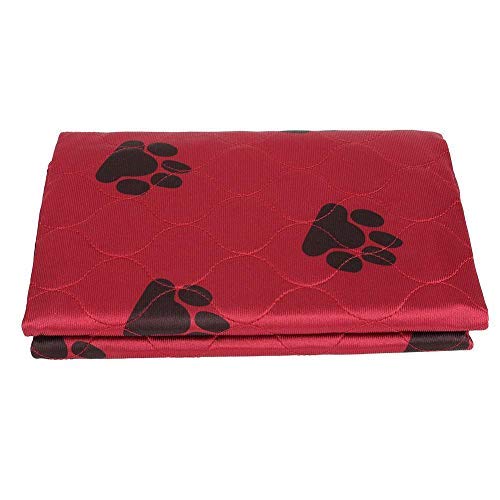 Lernunterlagen für Sauberkeit, wasserdicht, waschbar, wiederverwendbar, für Katzen und Hunde (70 x 80 cm, rot) Lernunterlagen für Sauberkeit, wasserdicht, waschbar, wiederverwendbar, für Katzen und Hunde (70 x 80 cm, rot) von Fdit
