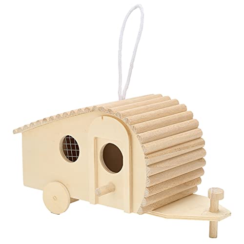 Vogelhaus aus Holz mit Kutschen Form, Dekoration Vogelhaus für Hinterhof Garten, Terrasse, Indoor und Outdoor Vogelhaus aus Holz mit Kutschen Form, Dekoration Vogelhaus für Hinterhof Garten, Terrasse, Indoor und Outdoor von Fdit
