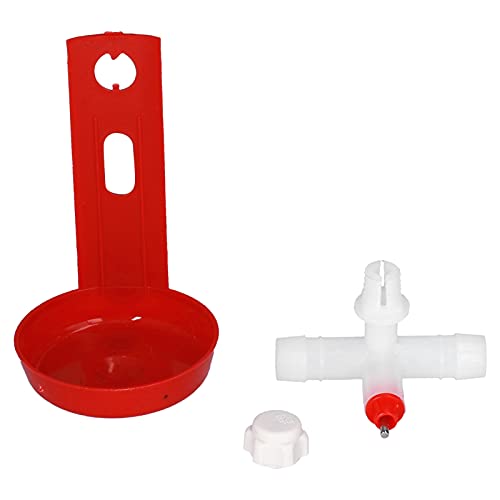 Wasserspender für Hühner, Wasserdüse, Kugelhahntyp, Automatischer T-Tränke, Bewässerungsbecher, T-Stück, 10er-Set, 10er-Set, Becher, Weißer Geflügeltrinkbecher, Hühnertrinkbecher, Wasserspender für Hühner, Wasserdüse, Kugelhahntyp, Automatischer T-Tränke, Bewässerungsbecher, T-Stück, 10er-Set, 10er-Set, Becher, Weißer Geflügeltrinkbecher, Hühnertrinkbecher, von Fdit