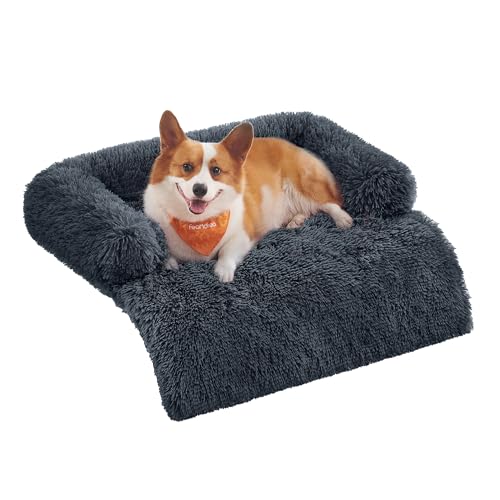 Feandrea FluffyHug Hundebett Plüsch, Hundedecke Sofa, Sofaschutz Hund, Hundekissen, Größe L, für mittelgroße Hunde, 95 x 85 x 16 cm, dunkelgrau PGW222G02 Feandrea FluffyHug Hundebett Plüsch, Hundedecke Sofa, Sofaschutz Hund, Hundekissen, Größe L, für mittelgroße Hunde, 95 x 85 x 16 cm, dunkelgrau PGW222G02 von Feandrea