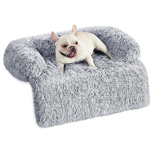 Feandrea FluffyHug Hundebett Plüsch, Hundedecke Sofa, Sofaschutz Hund, Hundekissen, Größe M, für kleine und mittelgroße Hunde, 80 x 75 x 16 cm, Ombré-Grau PGW221G01 Feandrea FluffyHug Hundebett Plüsch, Hundedecke Sofa, Sofaschutz Hund, Hundekissen, Größe M, für kleine und mittelgroße Hunde, 80 x 75 x 16 cm, Ombré-Grau PGW221G01 von Feandrea