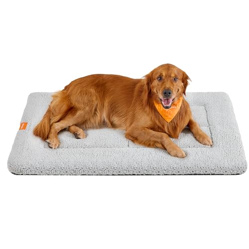 Feandrea Hundedecke, Haustier Decke, für Hunde, Katzen, 120 x 75 cm, XXL, maschinenwaschbar, trocknergeeignet, rutschfest, hellgrau PPB021G01 Feandrea Hundedecke, Haustier Decke, für Hunde, Katzen, 120 x 75 cm, XXL, maschinenwaschbar, trocknergeeignet, rutschfest, hellgrau PPB021G01 von Feandrea