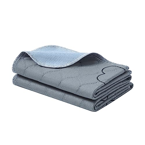 Feandrea Welpen-Unterlagen waschbar, Wiederverwendbare Matten für Hunde, 61 x 46 cm, 2er Set, S, Hundetoilette, auslaufsicher, rutschfest, super saugfähig, grau PTD018G01 Feandrea Welpen-Unterlagen waschbar, Wiederverwendbare Matten für Hunde, 61 x 46 cm, 2er Set, S, Hundetoilette, auslaufsicher, rutschfest, super saugfähig, grau PTD018G01 von Feandrea
