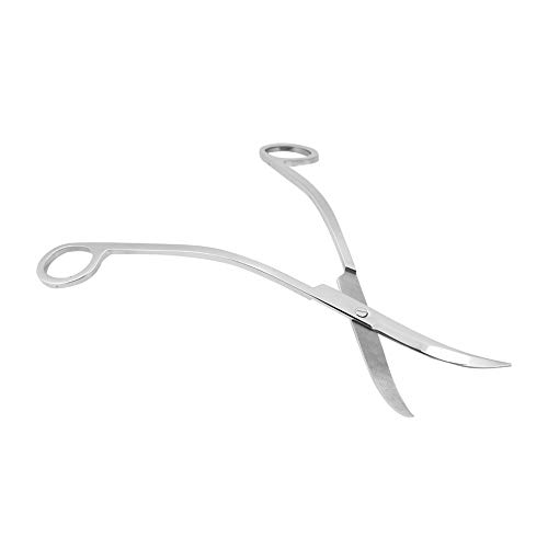 Aquariumpflanzschere Edelstahl Wasserverkleidung Werkzeug Fischtank Verstellbares ergonomisches Design winzige 错误 langlebiger Rost -Proof (Wellenschere) von Febuliy