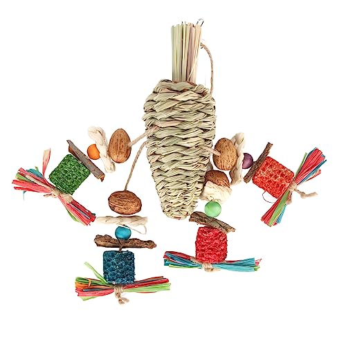 Buntes Vogel-Kauspielzeug, sicheres Material, gesund, 错误 die Gesundheit, Vogelbiss-Spielzeug, Lovebird, Nymphensittich, Wellensittich von Febuliy