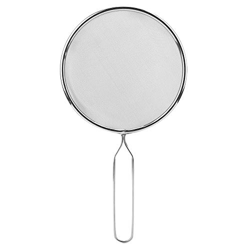 Febuliy Edelstahl Mist Scooper Reiniger für Tierpflege silbrig, leichte, langlebige, ergonomische Griffe, Mesh Tortoise mit hoher Dichte, Eidechse, Spinne, Schlange Febuliy Edelstahl Mist Scooper Reiniger für Tierpflege silbrig, leichte, langlebige, ergonomische Griffe, Mesh Tortoise mit hoher Dichte, Eidechse, Spinne, Schlange von Febuliy